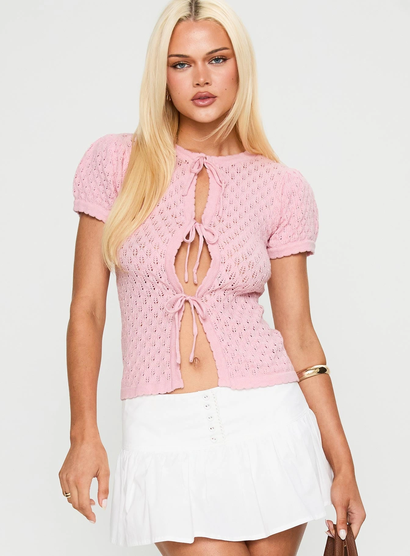 Pretty in Pink Knit Top. Get Yours Now!